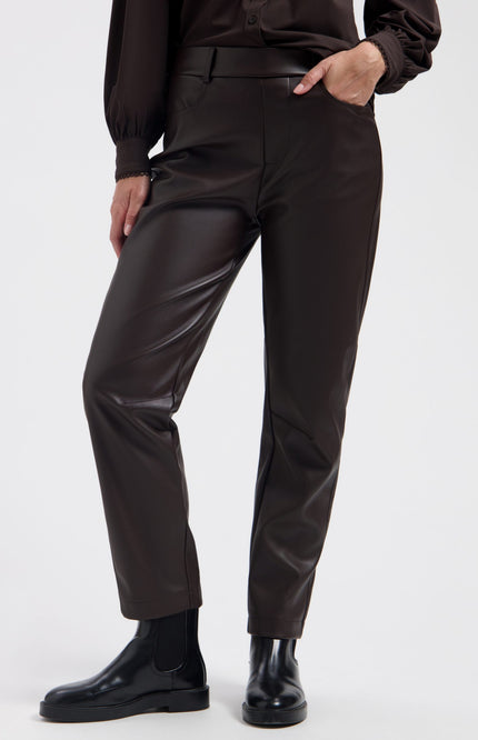 Broek Idina Dark Brown L14-101-3557