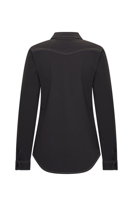 Travel Blouse Stitch Black 202730