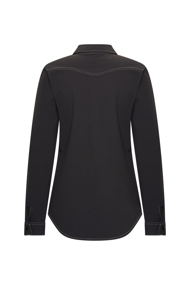 Travel Blouse Stitch Black 202730