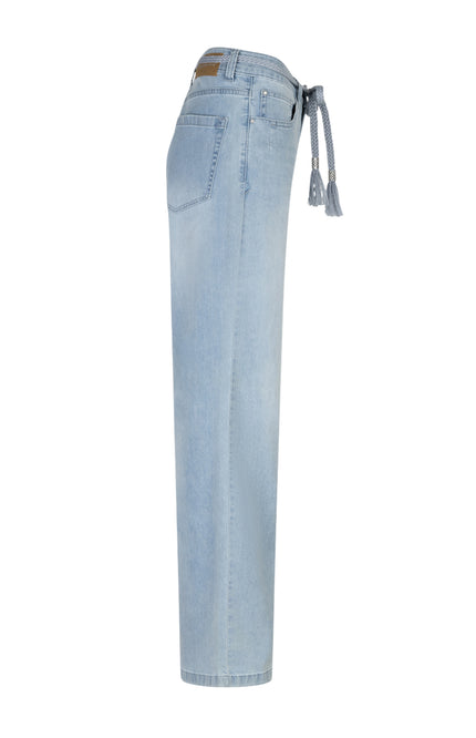 Red Button Broek Colette Belt White Bleach SRB4848 L33 Stretchshop.nl