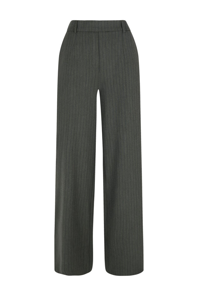 Broek Claire Green Stripe