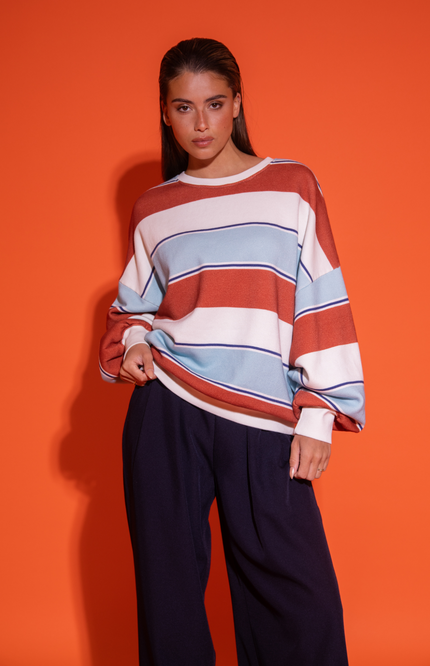 Sweater Daisey Multi Print