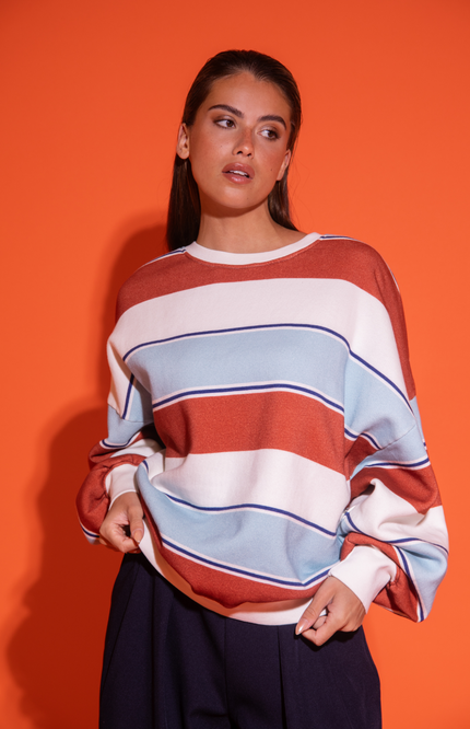 Sweater Daisey Multi Print