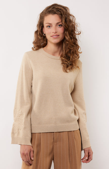 Trui Shonda Knit Wood Ash