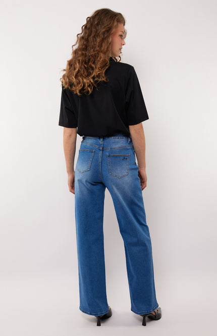 Broek Neona Denim Mid Blue