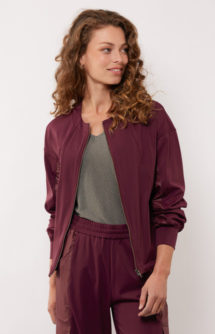 Jacket Meryl Mauve Wine