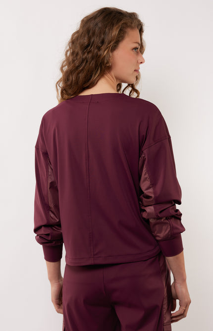 Jacket Meryl Mauve Wine