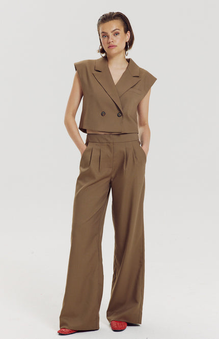 Broek Sadie Muted Moss AW6N101