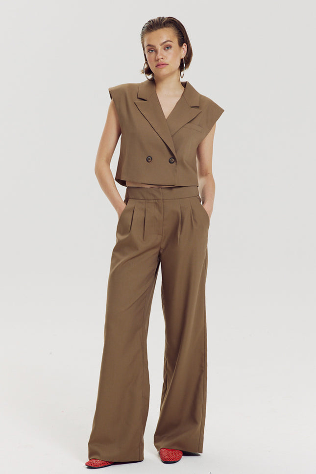 Broek Sadie Muted Moss AW6N101