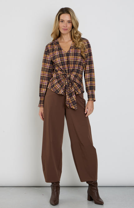 Heavy Travel Broek Balloon Chestnut 202798