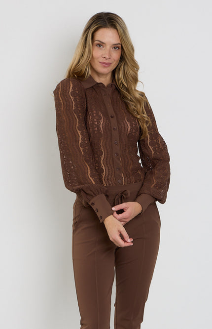 Travel Blouse Kant Chestnut 202352