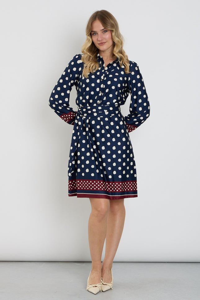 Jurk Met Bolletjesprint D327L-P157