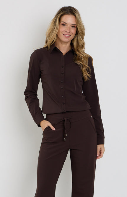 Travel Blouse Espresso 60840