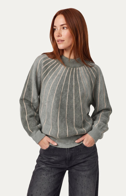 Top Clementine Knit Cosy Green