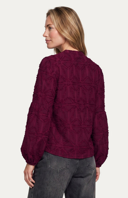 Blouse Araminta Warm Aubergine