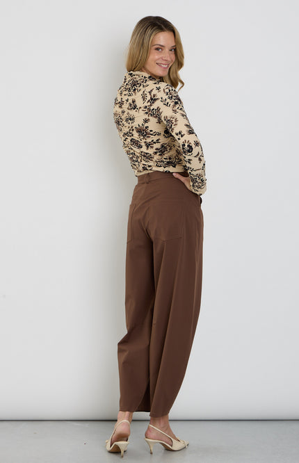 Heavy Travel Broek Balloon Chestnut 202798