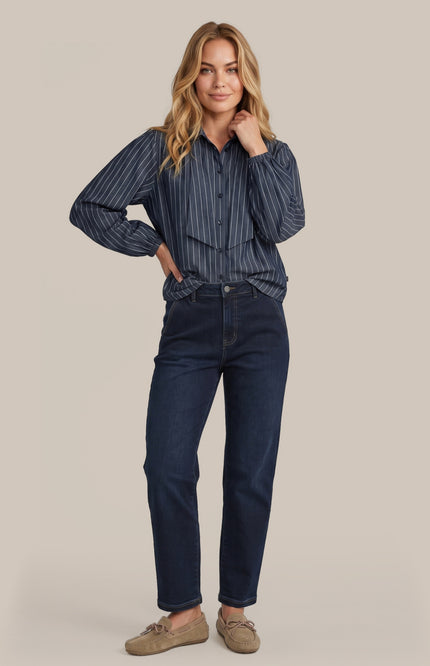 Blouse Fionn Denim Light Grey