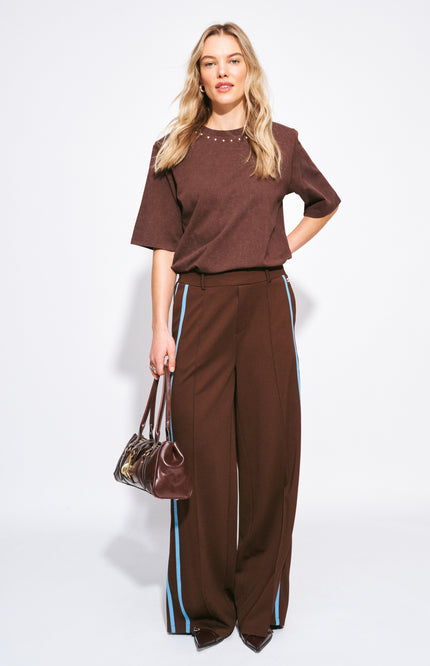 T-shirt Taylor Chocolate Brown SP9720