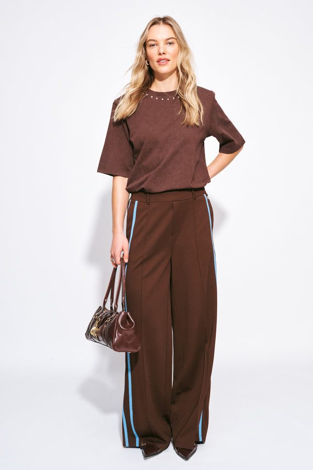 T-shirt Taylor Chocolate Brown SP9720