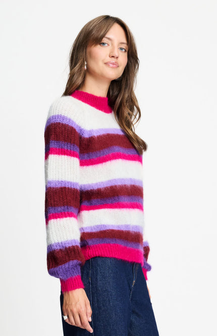 Trui Faye Striped Red SP9761