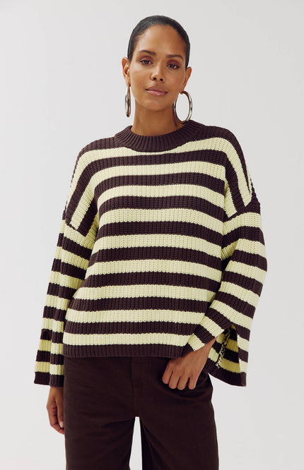 Trui Alice Almond Oil Stripe AW6W502
