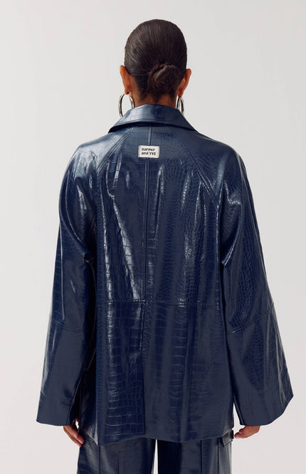 Jacket Mees Dark Blue AW6P202