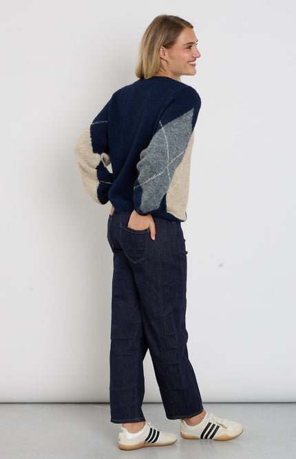 Broek Cayla Dark Blue SRB5091 L28