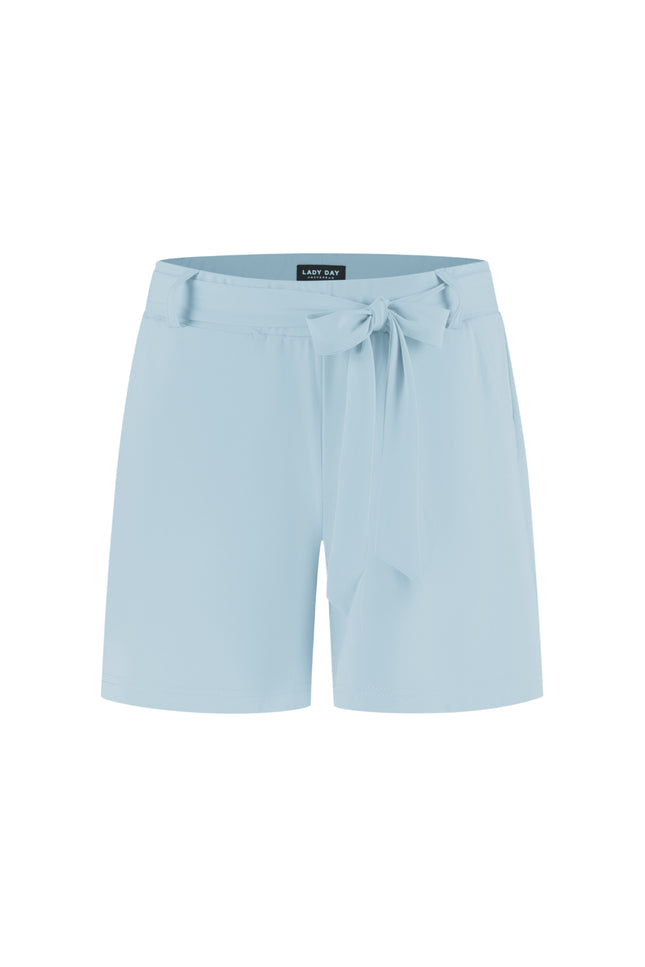Lady Day Travel Short Shorty Baby Blue L14.375.3311 Stretchshop.nl