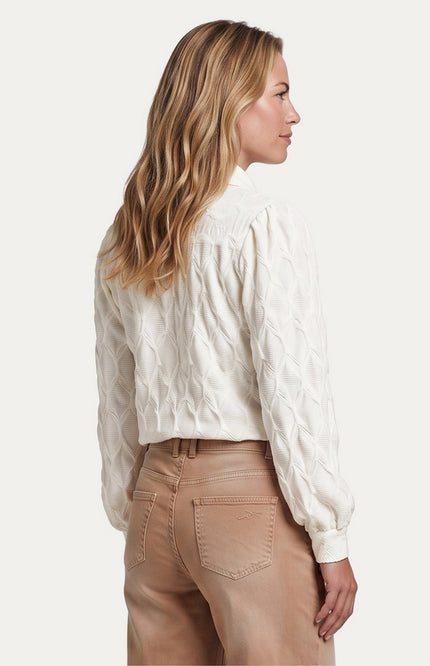 Top Lucasta Wool White