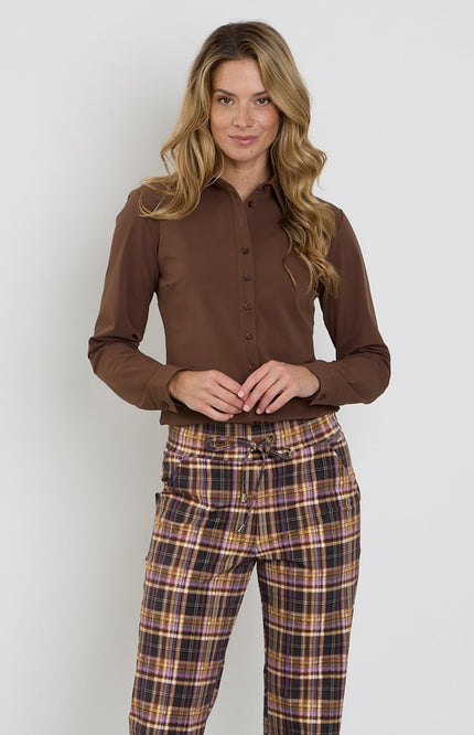 Travel Blouse Chestnut 60840