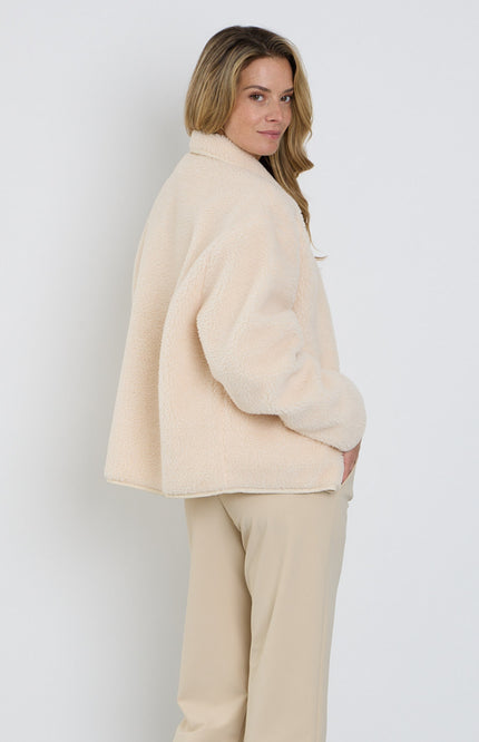 Jacket Teddy Reversible Sand 202904