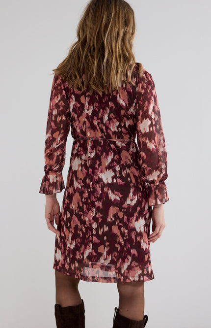 Jurk Berry Blaze Print Berry C32-21-501