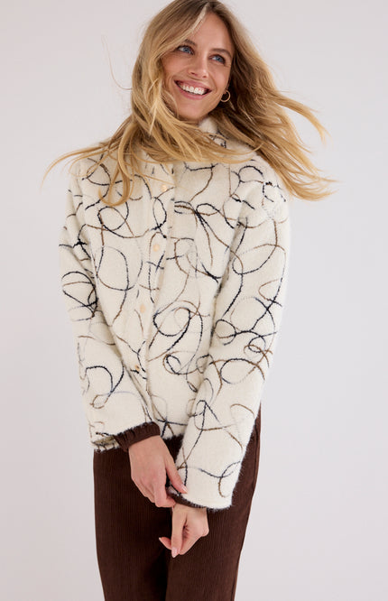 Jacket Graphic Teddy Snow C43-21-801
