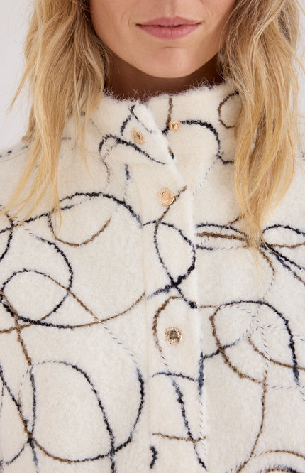 Jacket Graphic Teddy Snow C43-21-801