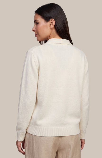 Vest Liora Knitting Wool White