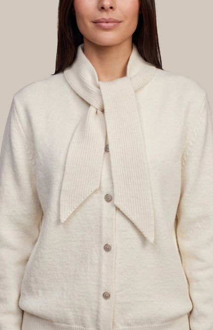 Vest Liora Knitting Wool White