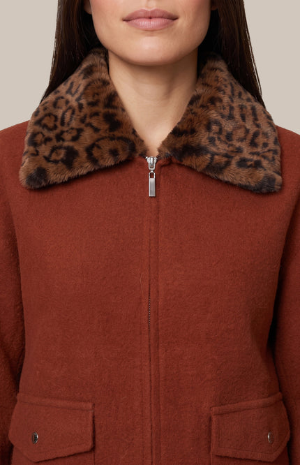 Vest Dallan Knitting Burnt Henna