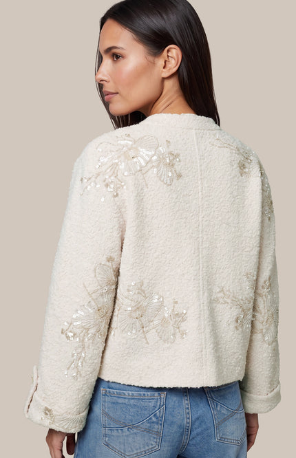 Jacket Bryndís Wool White