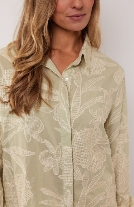 Blouse Kimberly Light Moss Sand