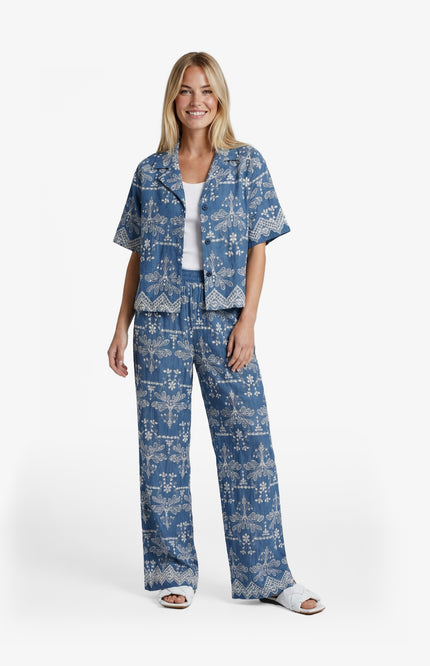 G-maxx Broek Minou Denim Mid Blue Stretchshop.nl