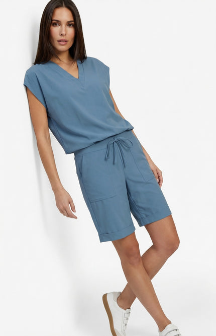 G-maxx Top Ronja Light Jeans Blue Stretchshop.nl