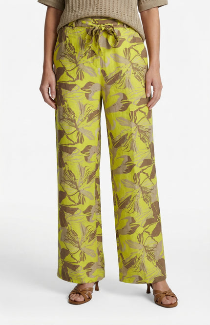 G-maxx Broek Ilsebel Cyber Lime Walnut Stretchshop.nl