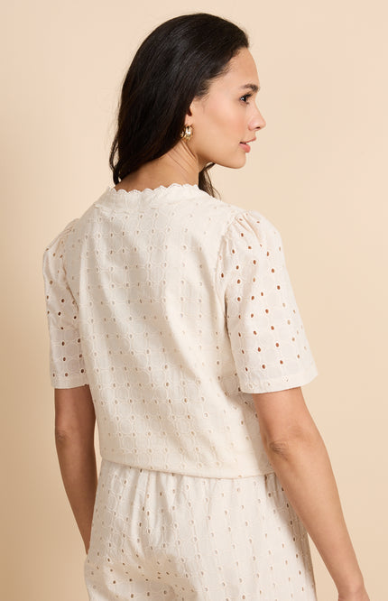 G-maxx Blouse Ulani Sand Stretchshop.nl