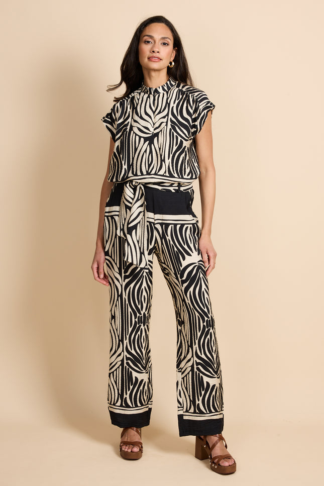 G-maxx Broek Ilsebel Black Sand Stretchshop.nl