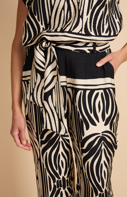 G-maxx Broek Ilsebel Black Sand Stretchshop.nl