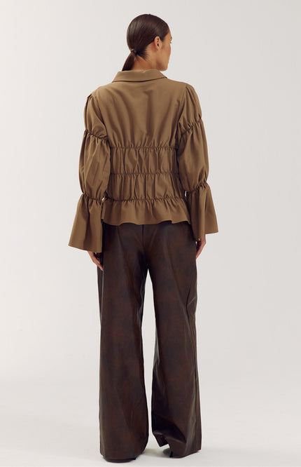 Blouse Senna Muddy Taupe AW6P606