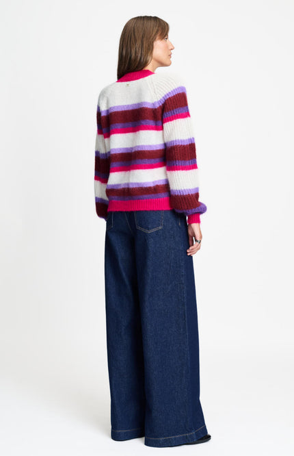 Trui Faye Striped Red SP9761