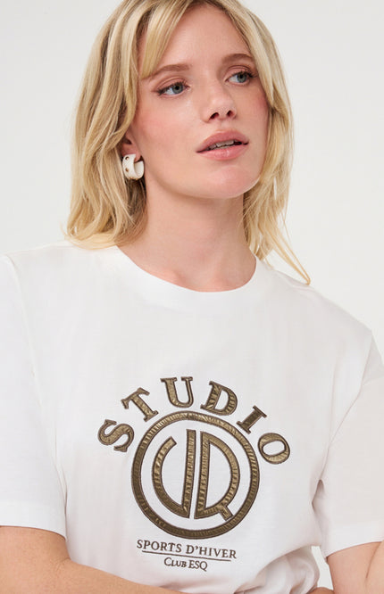 T-shirt Studio Offwhite F26.05537