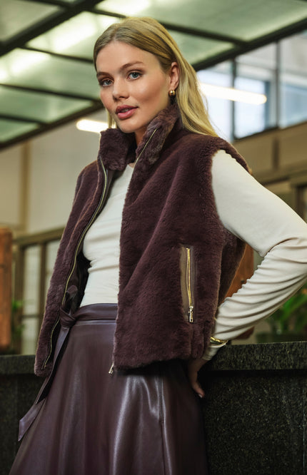 Gilet Nikki Coffee Roast