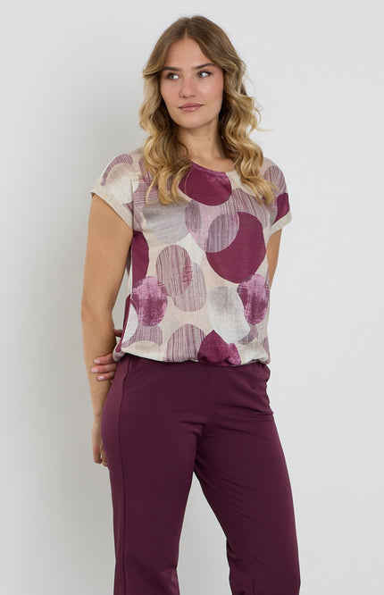 Blouse Allover Print Port 157583